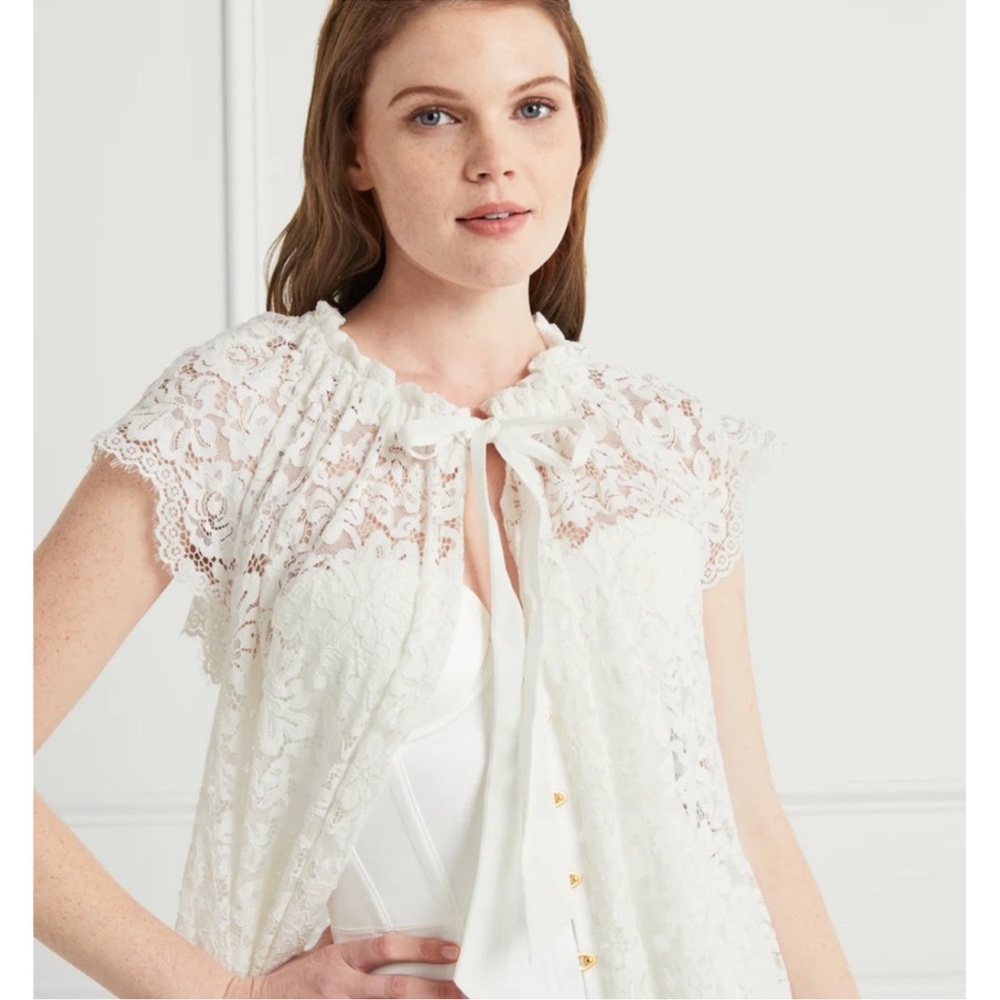 Hill House White Lace Coco Duster